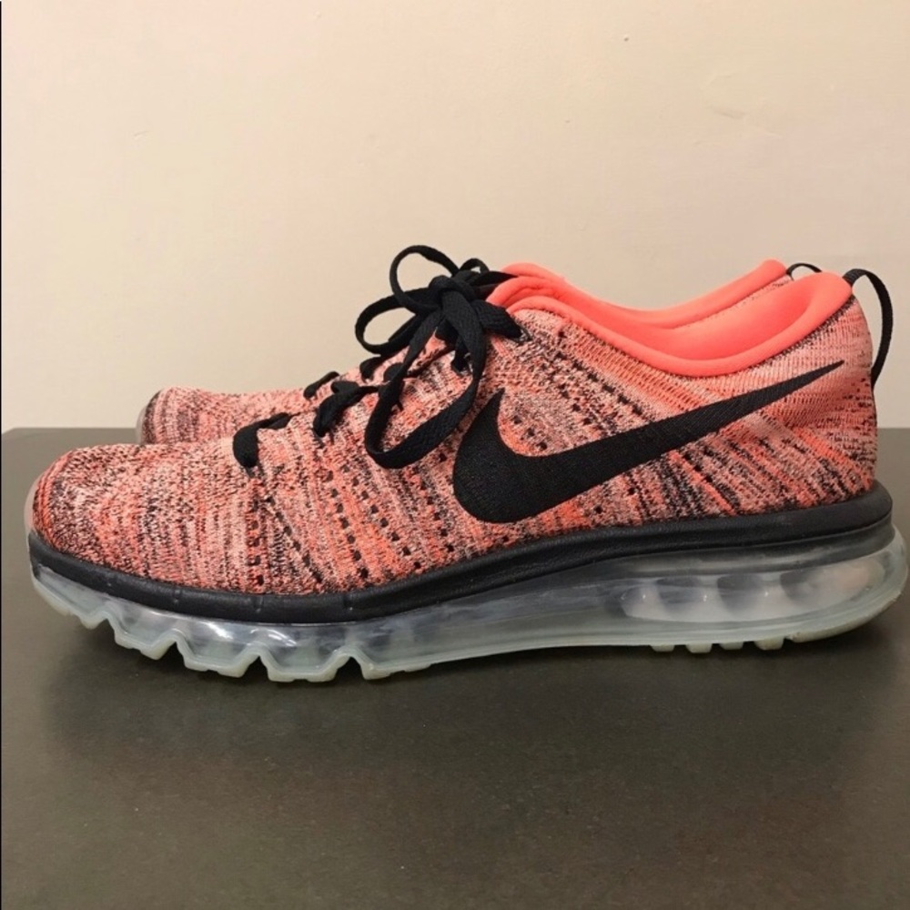 Nike flyknit 2016 orange and black
